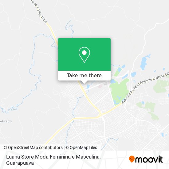 Mapa Luana Store Moda Feminina e Masculina