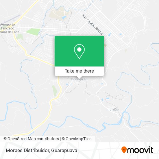 Mapa Moraes Distribuidor