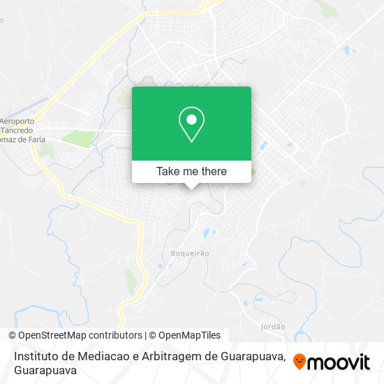 Instituto de Mediacao e Arbitragem de Guarapuava map