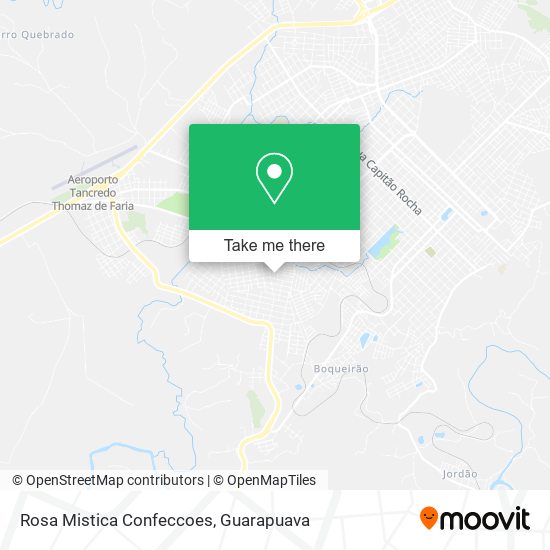 Rosa Mistica Confeccoes map