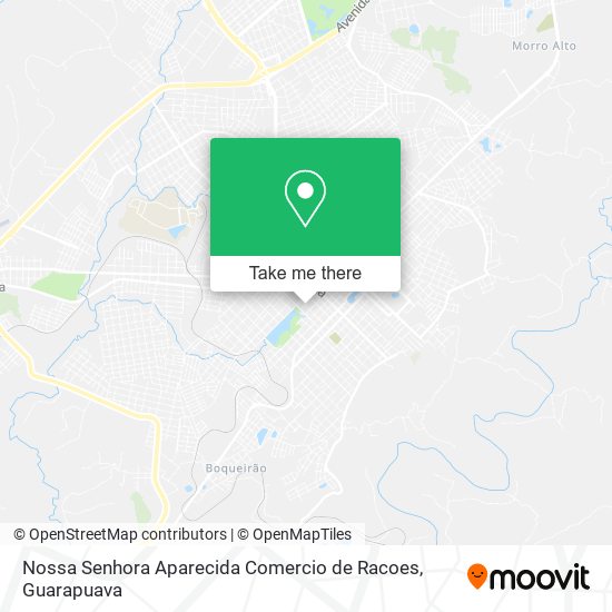 Nossa Senhora Aparecida Comercio de Racoes map