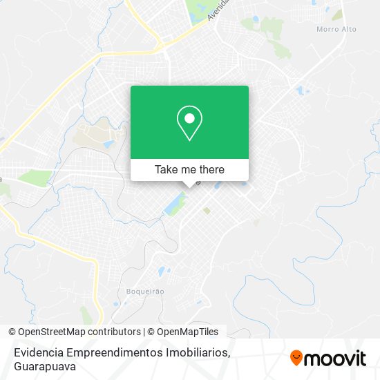 Evidencia Empreendimentos Imobiliarios map