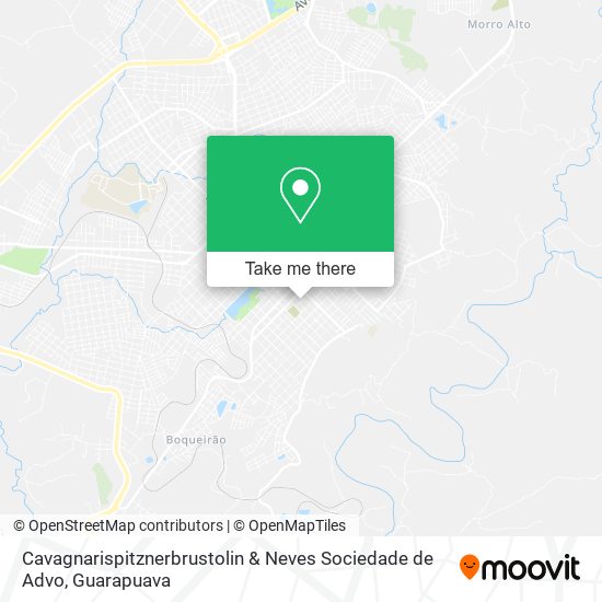 Cavagnarispitznerbrustolin & Neves Sociedade de Advo map