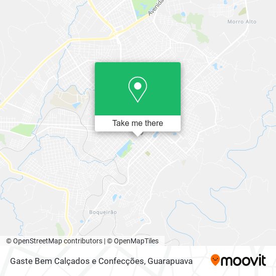 Gaste Bem Calçados e Confecções map