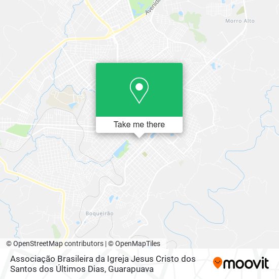 Associação Brasileira da Igreja Jesus Cristo dos Santos dos Últimos Dias map