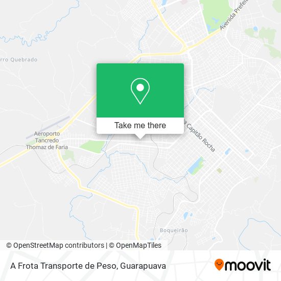 Mapa A Frota Transporte de Peso