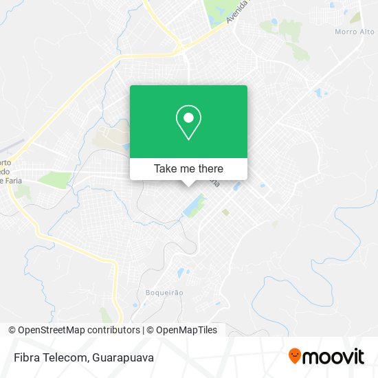 Fibra Telecom map