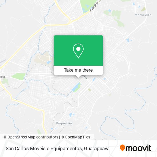 San Carlos Moveis e Equipamentos map