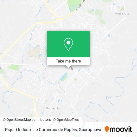 Piquirí Indústria e Comércio de Papéis map
