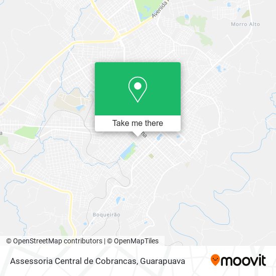 Assessoria Central de Cobrancas map