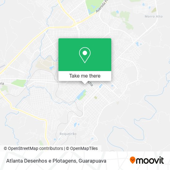 Atlanta Desenhos e Plotagens map