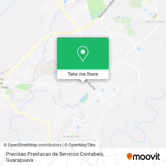 Precisao Prestacao de Servicos Contabeis map