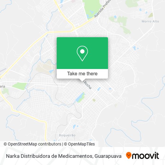 Narka Distribuidora de Medicamentos map