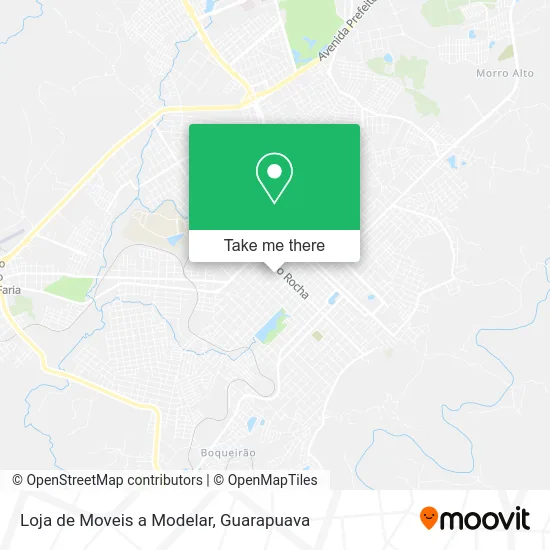 Loja de Moveis a Modelar map