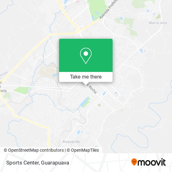 Sports Center map