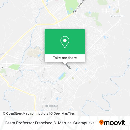 Ceem Professor Francisco C. Martins map