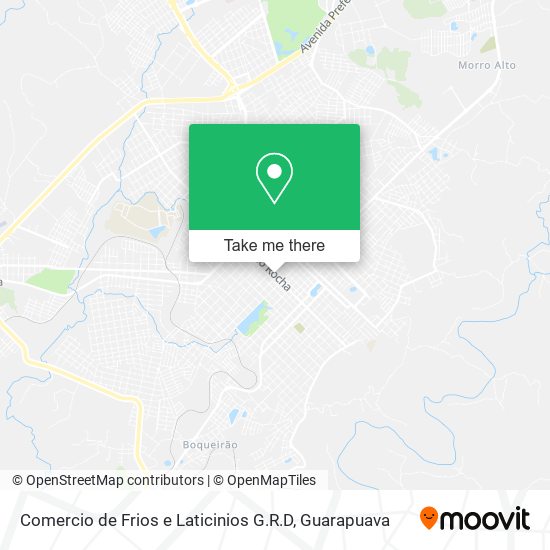 Comercio de Frios e Laticinios G.R.D map