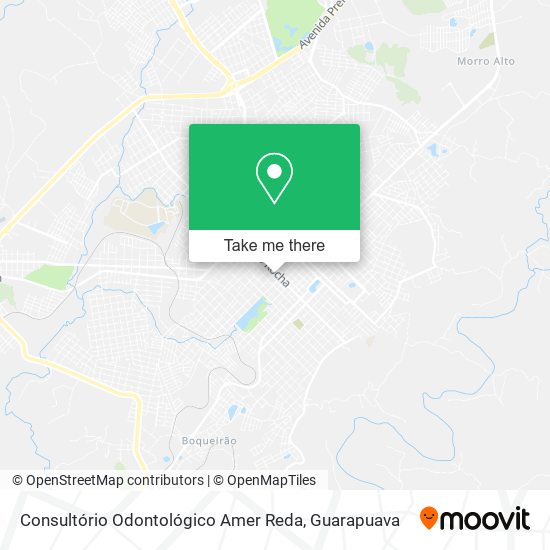 Mapa Consultório Odontológico Amer Reda