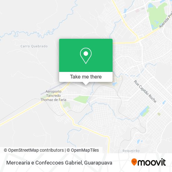 Mercearia e Confeccoes Gabriel map