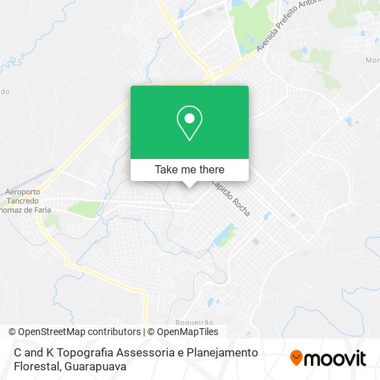 C and K Topografia Assessoria e Planejamento Florestal map