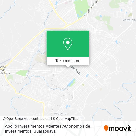 Mapa Apollo Investimentos Agentes Autonomos de Investimentos