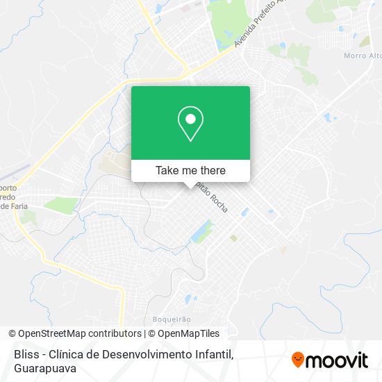 Bliss - Clínica de Desenvolvimento Infantil map