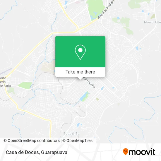 Casa de Doces map