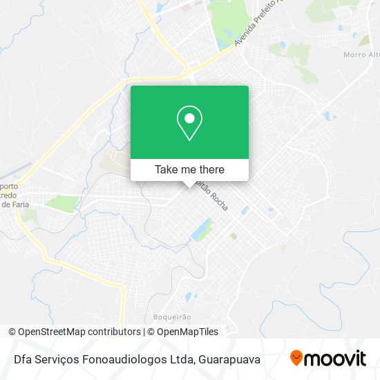 Dfa Serviços Fonoaudiologos Ltda map