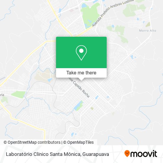 Laboratório Clínico Santa Mônica map