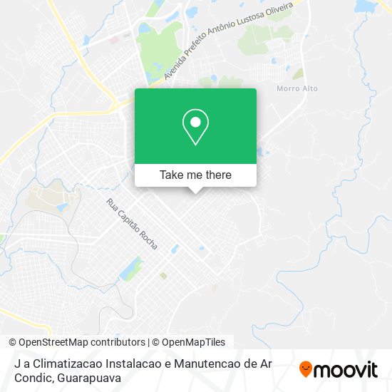 J a Climatizacao Instalacao e Manutencao de Ar Condic map