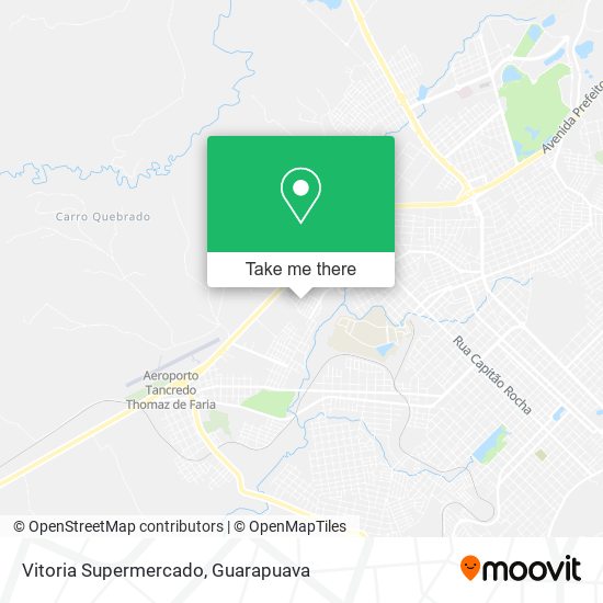 Mapa Vitoria Supermercado