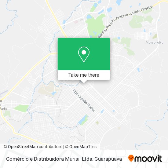 Comércio e Distribuidora Murisil Ltda map