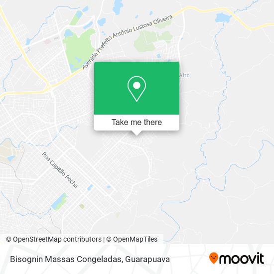 Bisognin Massas Congeladas map