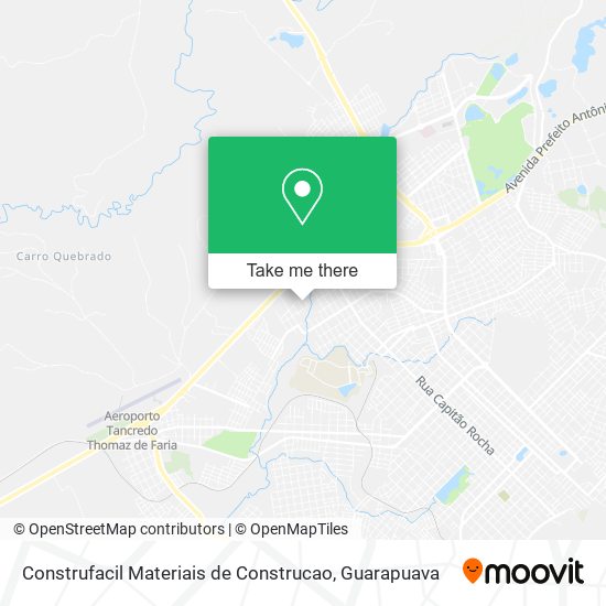 Construfacil Materiais de Construcao map