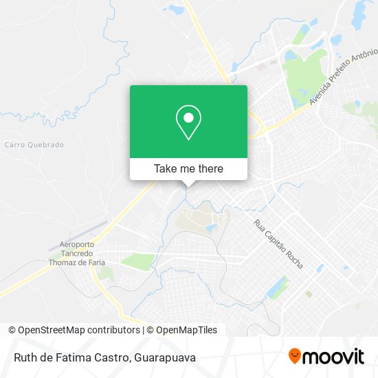 Ruth de Fatima Castro map