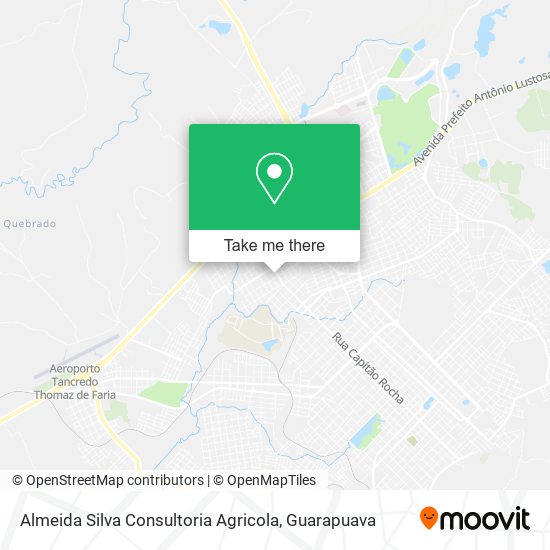 Mapa Almeida Silva Consultoria Agricola