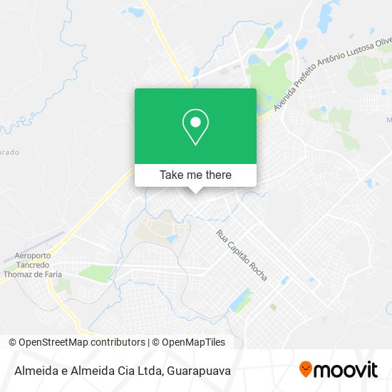 Almeida e Almeida Cia Ltda map