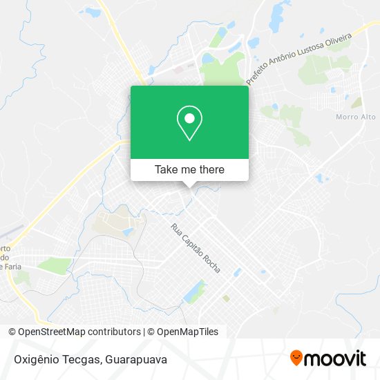 Oxigênio Tecgas map