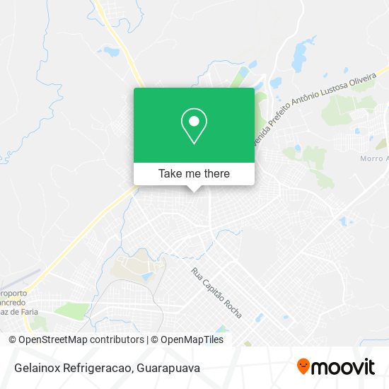 Gelainox Refrigeracao map