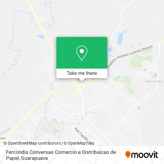 Mapa Fercondis Conversao Comercio e Distribuicao de Papel