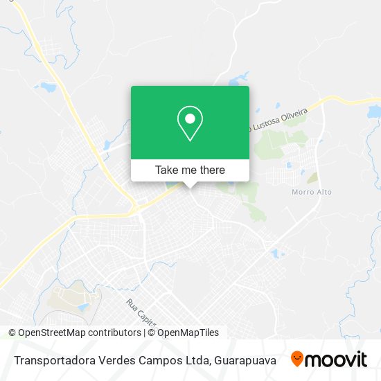 Transportadora Verdes Campos Ltda map