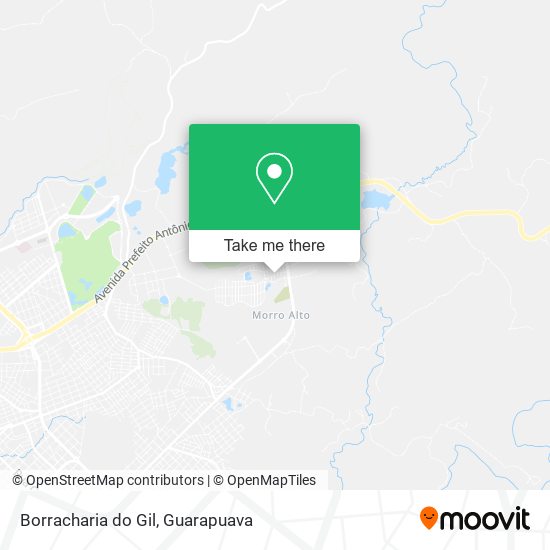 Borracharia do Gil map