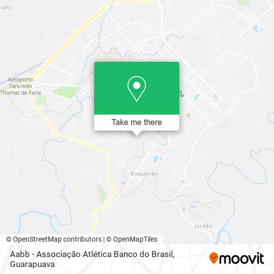 Aabb - Associação Atlética Banco do Brasil map