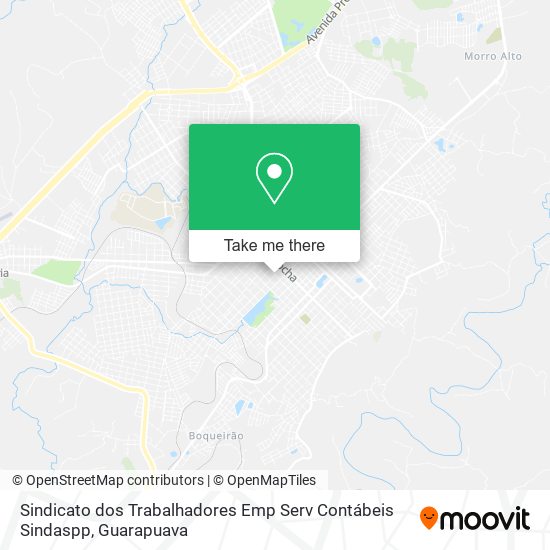 Sindicato dos Trabalhadores Emp Serv Contábeis Sindaspp map