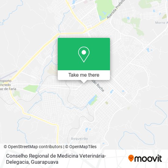 Conselho Regional de Medicina Veterinária-Delegacia map