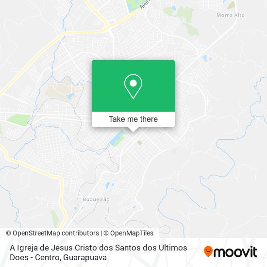 A Igreja de Jesus Cristo dos Santos dos Ultimos Does - Centro map