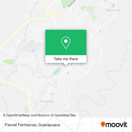 Mapa Panvel Farmacias