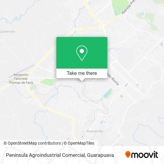 Península Agroindustrial Comercial map