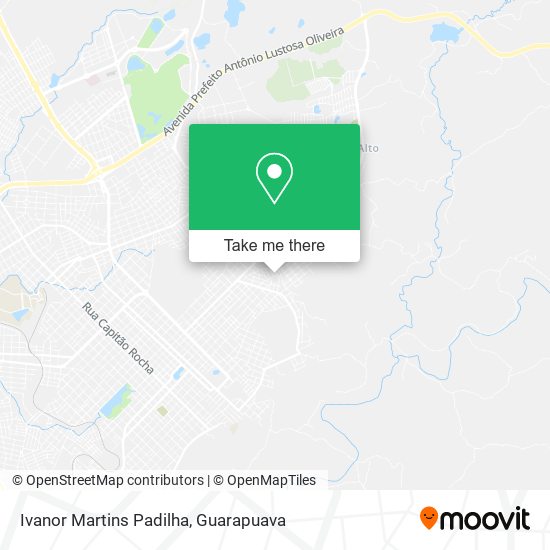 Mapa Ivanor Martins Padilha