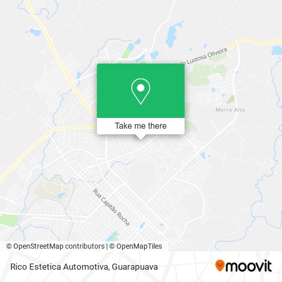 Rico Estetica Automotiva map